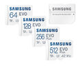Speicherkarte SD-Card Samsung EVO Plus MicroSDXC 130MB/s +Adapter