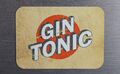  Kühlschrankmagnet Gin und Tonic & and Gin&Tonic retro vintage Graffiti Alkohol