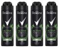 ✅Rexona MEN Active Fresh Deo Spray Deodorant ohne Aluminium 48h Schutz 4x 150ml✅
