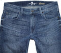 7 Seven for all Mankind Herren Jeans SLIMMY Slim Straight -Stretch W31 L34 blau*