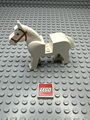 LEGO® Pferd Horse 4493c01pb04 - Weiß White  - 4493 Tier Western Ritter - 1 Stück