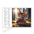 Katzenkalender + + Taschenkalender 2024  |  Cat Calendar 2024 [K09]