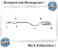 Auspuffanlage für Opel Corsa D 1.2 Auspuff Flexrohr 2005-2014  Montagesatz