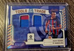 Jules Kounde Tools Of Trade Numbered Patch 70/199 Fc Barcelona