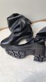 New Yorker Accessoires Schuhe Overknees Stiefel Lederimitat Schwarz | Größe 36