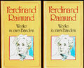Ferdinand Raimund - " WERKE in zwei Bänden - Band 1 + 2 " (1984) - gebunden