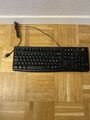 Logitech Keyboard K120 Business USB Tastatur Deutsch, QWERTZ Schwarz