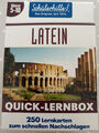 Latein Quick-Lernbox Klasse 5-10 Schülerhilfe 250 Lernkarten