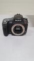 Sony Alpha a550 14.2MP Digital SLR Camera Black Body Only For Parts Not Working