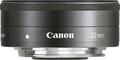 Canon EF-M 22 mm f/2 STM schwarz Fotografie Objektiv Kamera