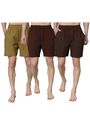 3er-Pack Boxershorts für Herren aus reinem Bio-Leinen, Unterwäsche, Shorts,...