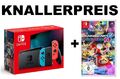 Nintendo Switch Neon-Rot / Blau (neues Modell 2019) + Mario Kart 8 - NEU OVP