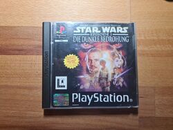 Star Wars: Episode I Die Dunkle Bedrohung (Sony PlayStation 1/2) PS1 Spiel OVP
