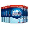 Finish Spezial-Salz Spülmaschinensalz Kalkablagerungen   Wasserflecken 8x1,2 kg