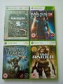 Set x 4 Xbox 360 Spiele Dead Rising Mass Effect 3 Brutal Legend Tomb Raider