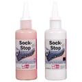 Sock Stop 2er-Set rosa/creme - mehr Rutschfestigkeit und Halt für Socken