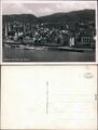 Boppard Panorama-Ansicht - die Perle des Rheins - mit Dampfer 1932