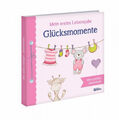 Babyalbum: Mein erstes Lebensjahr - Glücksmomente. Rosa|Gebundenes Buch|Deutsch