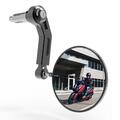 Oxford Premium Aluminium Motorrad Motorrad Bar Ende Spiegel linke Hand