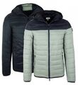 ARMANI JEANS Herren Men Wende Jacke Jacket Dunkelblau Grau Navy UVP:290€ L,XXL