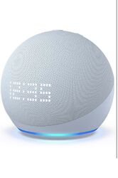 Amazon Echo Dot (5. Gen.) smarter Lautsprecher mit Uhr - Alexa - Blaugrau - NEU✅