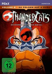 ThunderCats - Die starken Katzen aus dem All, Vol. 2, 32 Folgen DVD