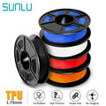 SUNLU 95A TPU 3D Drucker Filament 1.75mm TPU 0.5KG/ROLL +/-0.02mm Mehrfarbig Lot