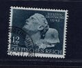 Deutsches Reich Plattenfehler Michel Nr. 812 III gestempelt + geprüft