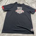 Lonsdale Lions Trikot extra groß schwarz Basketball Logo grafisches T-Shirt