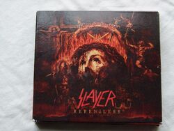 SLAYER-" REPENTLESS" CD + DVD 1ST PRESS 2015 DELUXE LIMITED EDITION DIGISLEEVE 