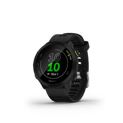 Garmin Forerunner 55 schwarz Smartwatch Uhr GPS-Laufuhr 1,04" MIP Fitness 5ATM✔Zertifiziert Refurbished ✔Blitzversand ✔Rechnung Mwst