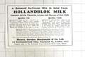 1929 Eismischung in fester Form, Hollandblok Milch