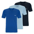 3er Pack BOSS Herren Classic T-Shirts kurzarm Shirts Pure Cotton C-Neck V-Neck