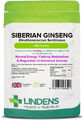 Lindens Sibirisch Ginseng Wurzelextrakt 1000 mg Tabletten Eleutherococcus stark