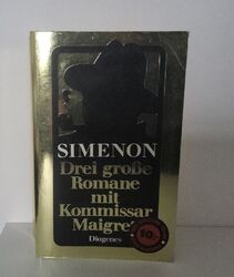 Drei große Romane mit Kommissar Maigret von Georges Simenon