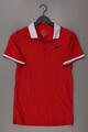⭐ Nike Poloshirt Slim T-Shirt für Herren Gr. 46, S neuwertig Kurzarm rot ⭐
