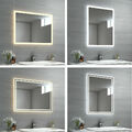 Wandspiegel Badspiegel mit LED Beleuchtung EMKE Antibeschlag Badzimmerspiegel