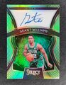Grant Williams - Select - Green - 2019/20 RC Rookie #/99 On Card Auto