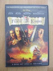 FLUCH DER KARIBIK   -  2-DVD-Box Special Edition -  Film und über 10 Std. Extras