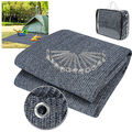 Campingteppich Vorzeltteppich Zeltteppich mit Heringe Outdoor Teppich aus HDPE #