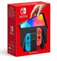 Nintendo Switch Konsole (OLED-Modell) - 64GB - Neon-Rot/Neon-Blau "NEU & OVP"