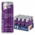 12x250ml Red Bull Energy Drink Acai-Beere Dose Getränke Purple Edition inc Pfand