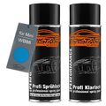 Autolack Spraydosen Set für Mini WB86 Electric Blue II Metallic Basis Klarlack