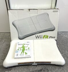Wii Fit Plus-Weißes Balance Board Bundle | (Nintendo Wii, 2009) | Blitzversand⚡️