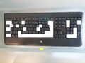 Logitech K800 Kabellos Beleuchtet QWERTZ Deutsches Tastatur - Schwarz...