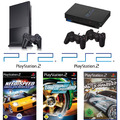 Sony PS2 Konsole SLIM FAT Playstation 2 + Original Controller + NEED FOR SPEED
