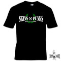 SKINS & PUNKS - WE WILL NEVER SURRENDER (T-SHIRT) Neu S-3XL Punk United Oi Oi!