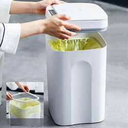 16L Automatischer Mülleimer Smart Sensor Abfalleimer Küche Abfalleimer