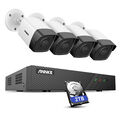 ANNKE 5MP POE IP Überwachungskamera Mit Audio Nachtsicht Fernzugriff 6MP NVR 