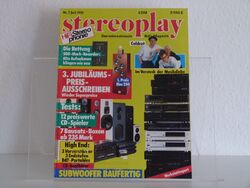 stereoplay  7/88  Juli  1988